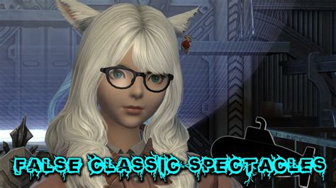 ffxiv glasses fashion accessory.